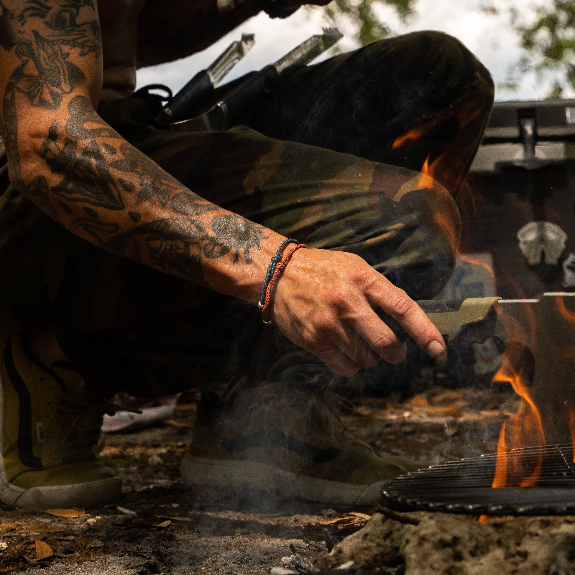 Sliding Net Bracelet