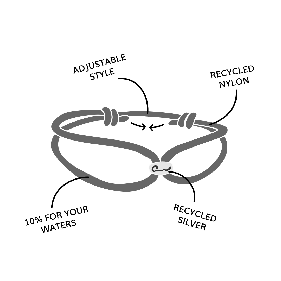 Looped Net Bracelet